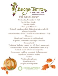 Wine dinner I Guazetto (Real Estate Flyer)